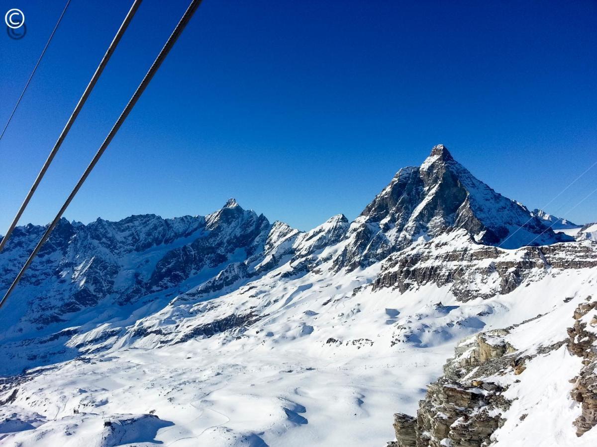 Breuil Cervinia Near Funicular Apartment With Private Garage Exteriér fotografie
