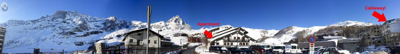 Breuil Cervinia Near Funicular Apartment With Private Garage Exteriér fotografie